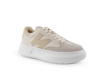 Foto 1 | Foto 1 | Tenis Color Nude Chunky Material Sintético