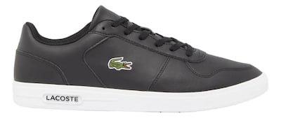 Foto 1 | Foto 1 | Tenis Lacoste T-base Casual De Piel Para Mujer Color Negro