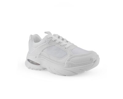 Foto 1 | Foto 1 | Tenis Color Blanco Agujeta Material Sintetico
