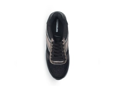 Foto 3 | Foto 3 | Tenis Color Negro Con Oxford Material Sintético