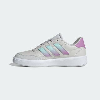 Foto 3 | Foto 3 | Tenis Courtblock Adidas Gris Mujer
