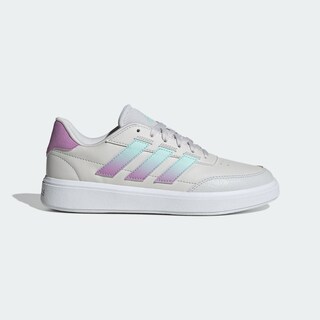 Foto 2 | Foto 2 | Tenis Courtblock Adidas Gris Mujer
