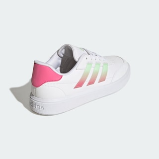 Foto 7 | Foto 7 | Tenis Courtblock Adidas Blanco Mujer