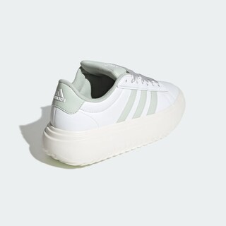 Foto 7 | Foto 7 | Tenis De Plataforma Grand Court Adidas Blanco Mujer
