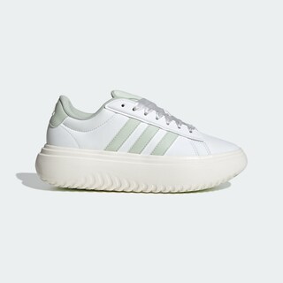 Foto 2 | Foto 2 | Tenis De Plataforma Grand Court Adidas Blanco Mujer