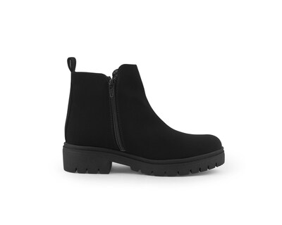 Foto 3 | Foto 3 | Bota Color Negro Cierre Material Sintetico