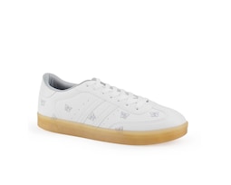 Tenis Color Blanco Agujeta Material Sintetico