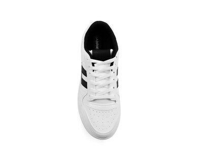 Foto 3 | Foto 3 | Tenis Color Blanco Agujeta Material Sintetico