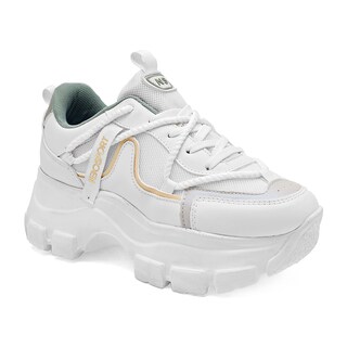 Foto 1 | Foto 1 | Neosport Tenis Urbano Para Mujer Blanco Verde