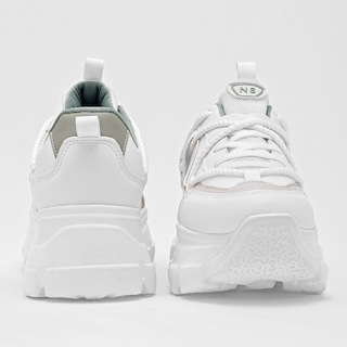 Foto 4 | Foto 4 | Neosport Tenis Urbano Para Mujer Blanco Verde