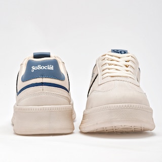 Foto 4 | Foto 4 | Moonbeat Tenis Urbano Para Mujer Beige Azul