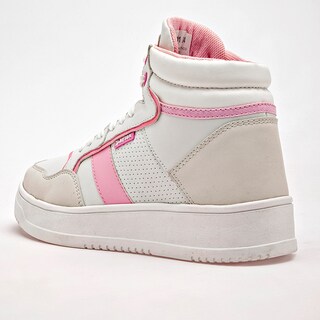 Foto 3 | Foto 3 | Newk Tenis Urbano Para Mujer Blanco Rosa