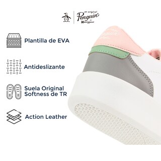 Foto 5 | Foto 5 | Tenis Original Penguin Style Emilly Multicolor