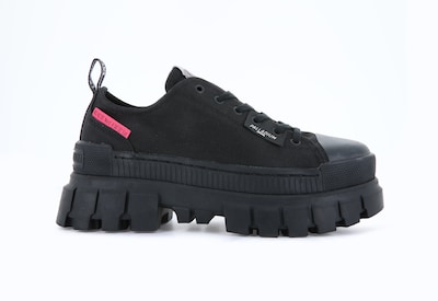 Foto 2 | Foto 2 | Tenis con Plataforma Palladium Revolt Lo TX Negro para Dama