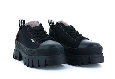 Foto 6 | Foto 6 | Tenis con Plataforma Palladium Revolt Lo TX Negro para Dama