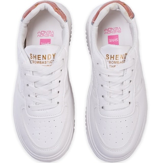 Foto 4 | Foto 4 | Tenis Shendy Vendy Nerea Blanco Con Rosa