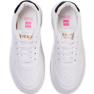 Foto 4 | Foto 4 | Tenis Shendy Vendy Nerea Blanco Con Negro