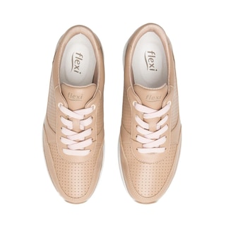 Foto 4 | Foto 4 | Tenis Casuales Flexi 101011 color Rosa de Piel para Mujer