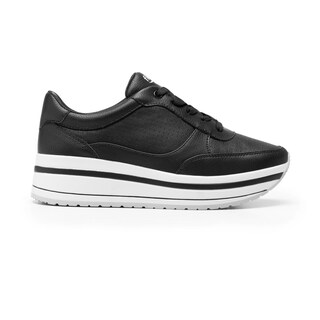Foto 1 | Foto 1 | Tenis Flexi 101011 color Negro con Plataforma para Mujer