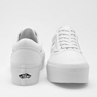 Foto 4 | Foto 4 | Tenis Vans Old Skool Stackform color Blanco Unisex