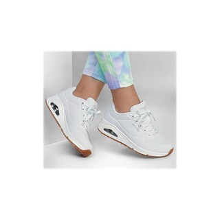 Foto 5 | Foto 5 | Tenis Skechers Uno Casual Blancos para Mujer