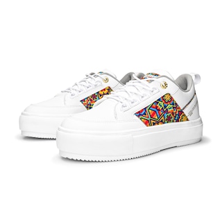 Foto 1 | Foto 1 | Tenis 360 Footwear Muzha Huichol Blanco para Mujer