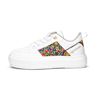 Foto 2 | Foto 2 | Tenis 360 Footwear Muzha Huichol Blanco para Mujer