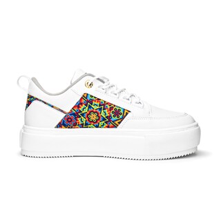 Foto 3 | Foto 3 | Tenis 360 Footwear Muzha Huichol Blanco para Mujer