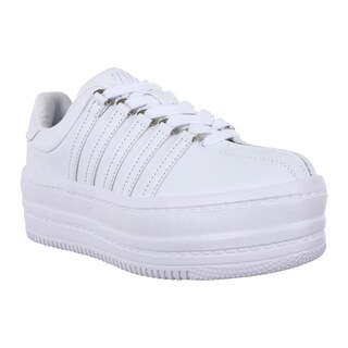 Foto 1 | Foto 1 | Tenis para Mujer K-swiss Calssic Plataform Blanco