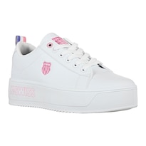 Tenis K-Swiss Trinity Plataforma Blanco para Mujer