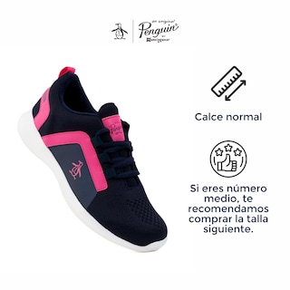 Foto 3 | Foto 3 | Tenis para Mujer Original Penguin Penélope Azul Marino