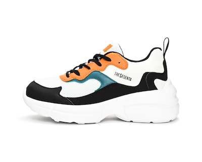 Foto 2 | Foto 2 | Tenis 360 Filadelfia Sneaker Deportivo Blanco-naranja