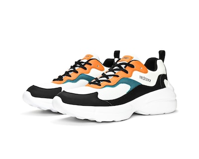 Foto 1 | Foto 1 | Tenis 360 Filadelfia Sneaker Deportivo Blanco-naranja