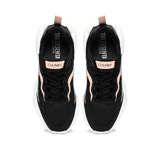 Foto 4 | Foto 4 | Tenis 360 Filadelfia Sneaker Deportivo Negro-rosa