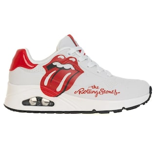 Foto 1 | Foto 1 | Tenis Skechers Uno Rolling Stones Blancos para Mujer