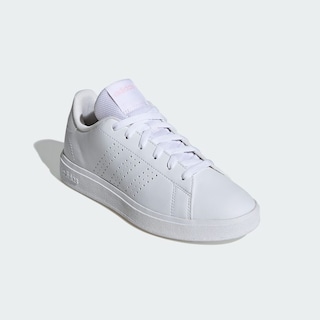 Foto 7 | Foto 7 | Tenis Advantage Base 2.0 Adidas Blancos para Mujer