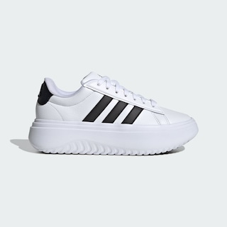 Foto 2 | Foto 2 | Tenis Adidas Grand Court Platform Blancos para Mujer