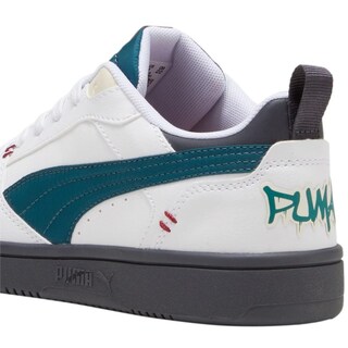 Foto 4 | Foto 4 | Tenis Puma Rebound V6 Lo Mid 90s Jr Blanco Unisex