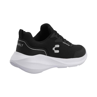 Foto 3 | Foto 3 | Tenis Charly 59886 Originales Para Mujer Textil Suaves Negro Deportivos 22 A 27