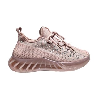 Foto 1 | Foto 1 | Tenis Deportivos Rosa con Pedrería