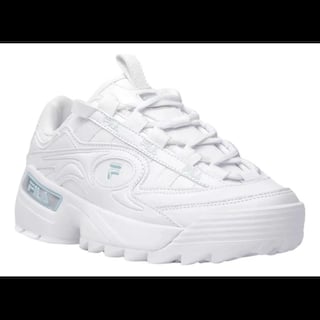 Foto 4 | Foto 4 | Tenis Fila Mujer Chunky Comodos Original Altos Blanco