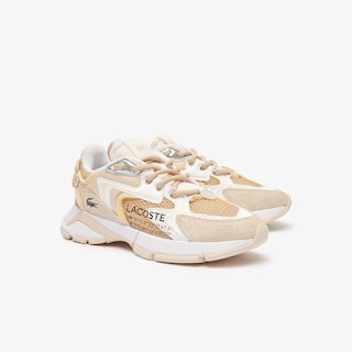 Foto 2 | Foto 2 | Tenis Lacoste Sneaker L003 Neo Beige Deportivos Para Mujer Moda - Original