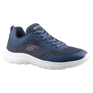 Foto 2 | Foto 2 | Tenis Mujer Skechers Textil Comodos Sports Versatil Textiles Azul
