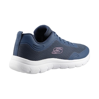 Foto 3 | Foto 3 | Tenis Mujer Skechers Textil Comodos Sports Versatil Textiles Azul