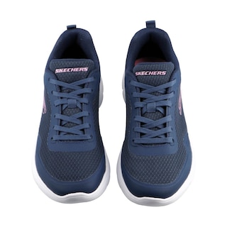 Foto 6 | Foto 6 | Tenis Mujer Skechers Textil Comodos Sports Versatil Textiles Azul