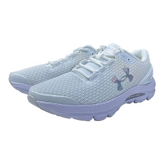 Foto 3 | Foto 3 | Tenis Under Armour Charged Gemini Deportivos Logo Holográfico Comodos Blanco Para Mujer