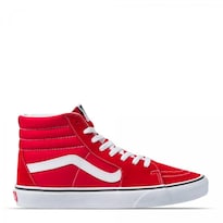 Tenis Vans SK8-HI 193391353746 color Rojo Racing Sport Casual Deportivo Unisex