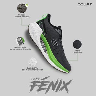 Foto 7 | Foto 7 | Tenis Deportivos Court Fenix para Mujer