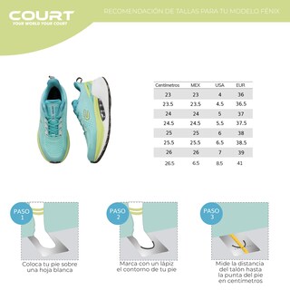 Foto 8 | Foto 8 | Tenis Court Fenix Para Mujer