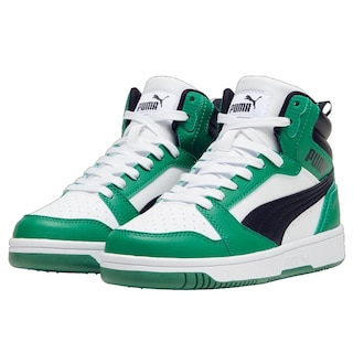 Foto 3 | Foto 3 | Tenis Puma Rebound V6 Mid Jr Verdes Unisex